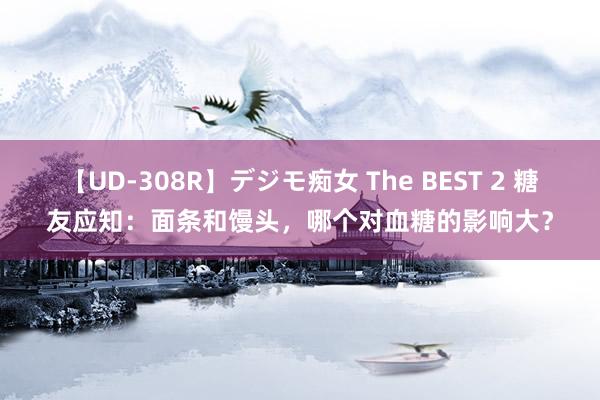 【UD-308R】デジモ痴女 The BEST 2 糖友应知：面条和馒头，哪个对血糖的影响大？