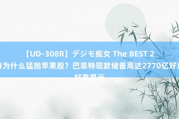 【UD-308R】デジモ痴女 The BEST 2 巴菲特为什么猛抛苹果股？巴菲特现款储备高达2770亿好意思元