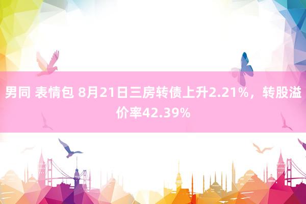 男同 表情包 8月21日三房转债上升2.21%，转股溢价率42.39%