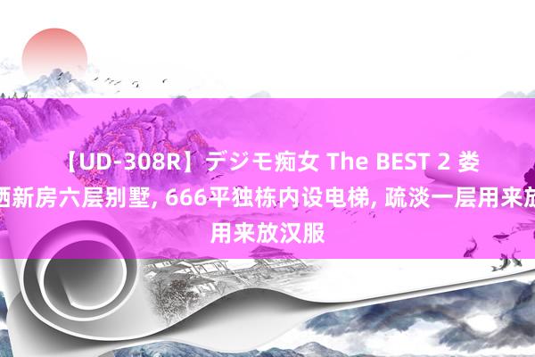 【UD-308R】デジモ痴女 The BEST 2 娄艺潇晒新房六层别墅， 666平独栋内设电梯， 疏淡一层用来放汉服