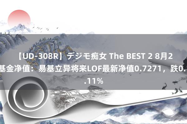 【UD-308R】デジモ痴女 The BEST 2 8月23日基金净值：易基立异将来LOF最新净值0.7271，跌0.11%