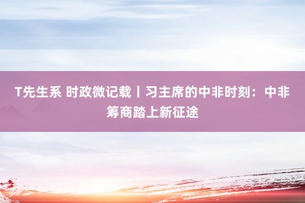 T先生系 时政微记载丨习主席的中非时刻：中非筹商踏上新征途